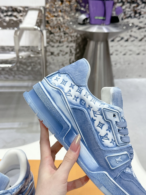 ルイヴィトン靴素材ディテール